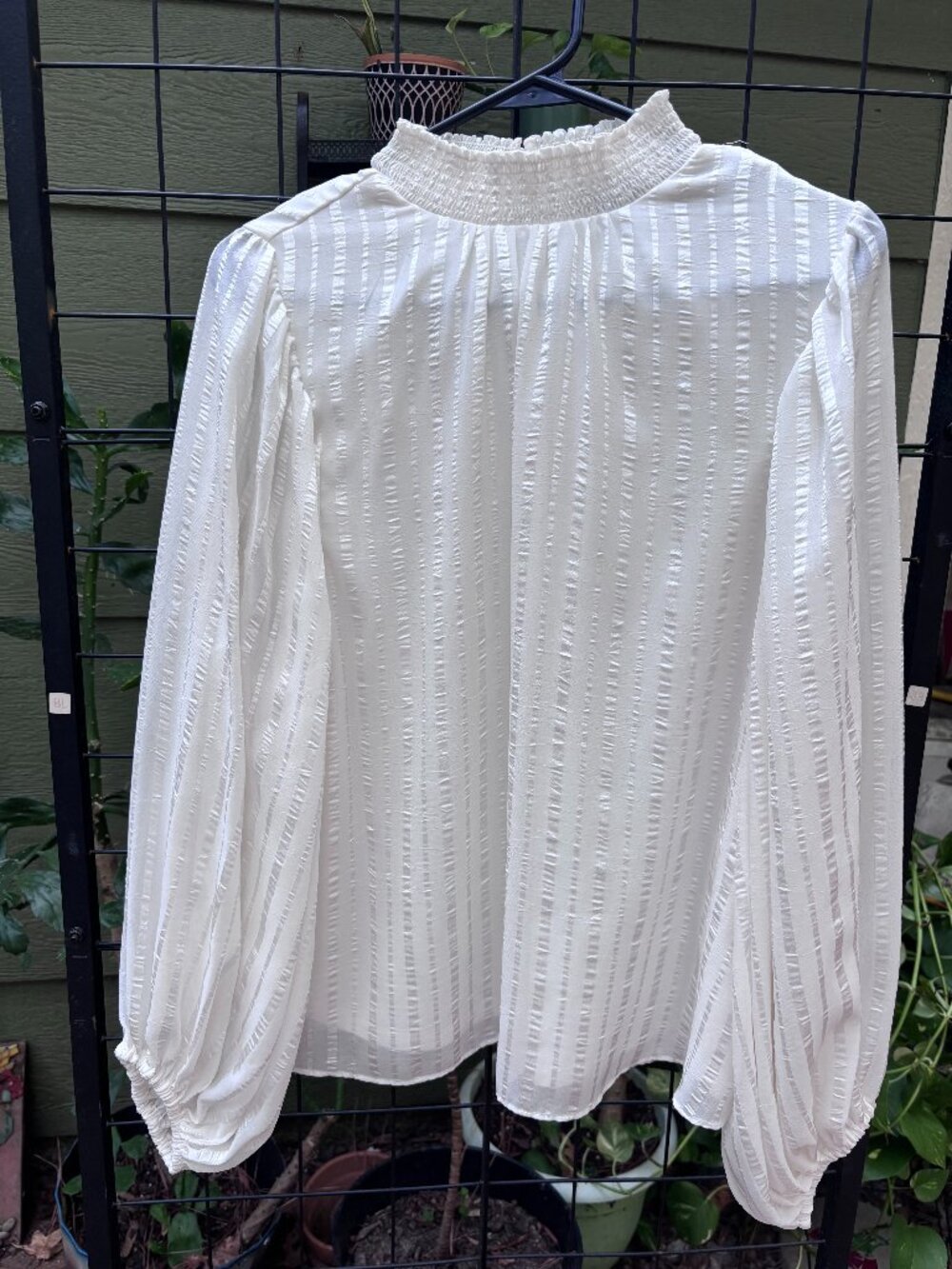 1 State Ladies L Dressy Blouse